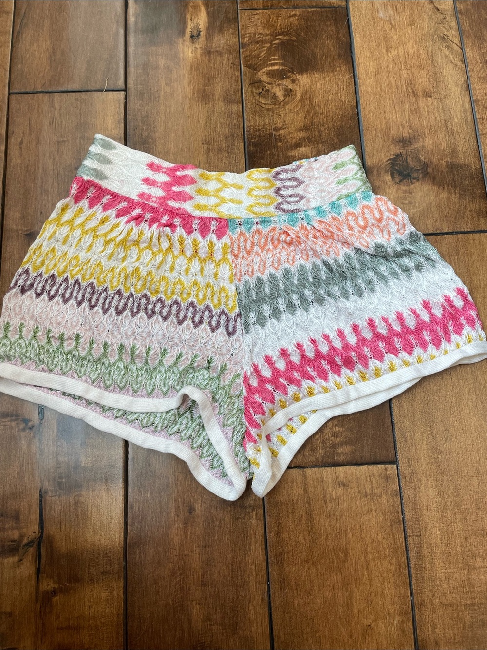 Missoni Mare Colourful Viscose Shorts Size 38 IT